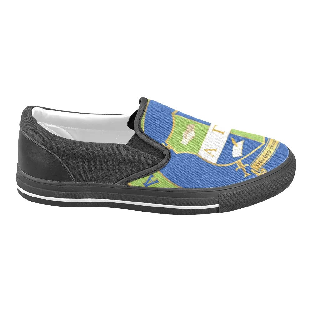 AGXiVector Crest Slip-on Canvas Shoes