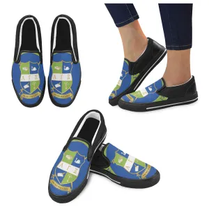 AGXiVector Crest Slip-on Canvas Shoes