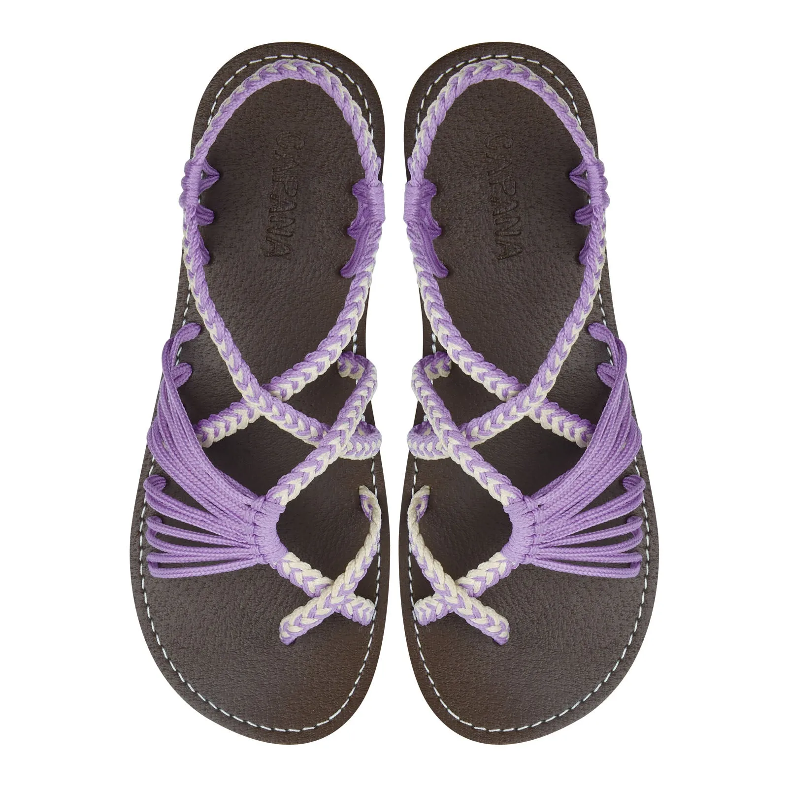 Banyan - Taro Lavender Rope Sandals