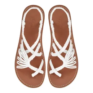 Banyan - White Rope Sandals