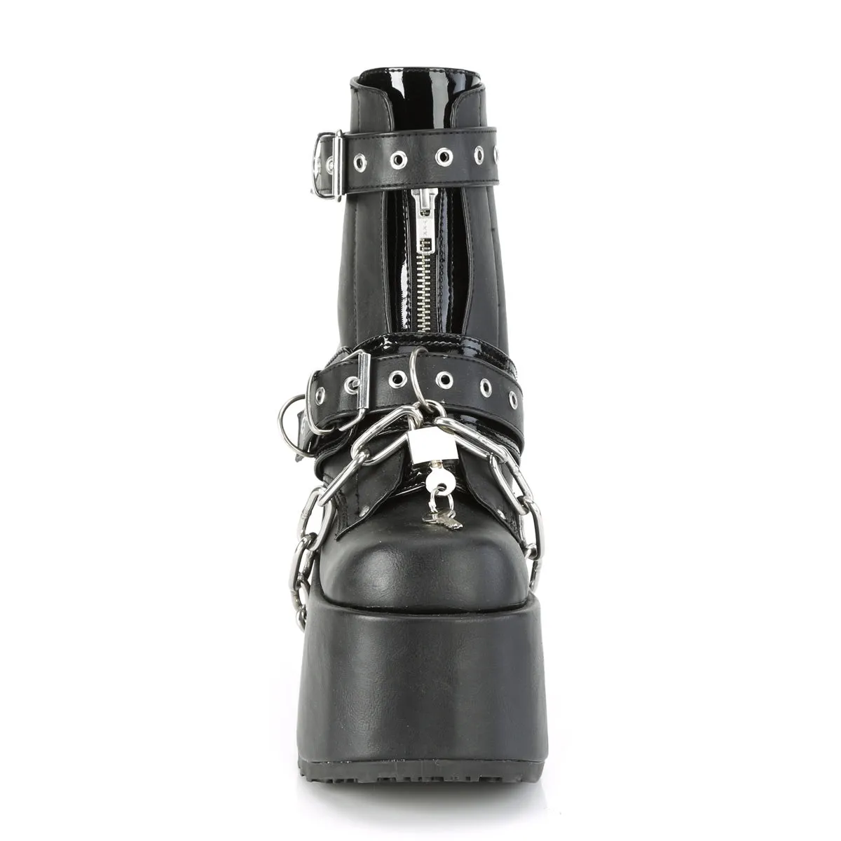 CAMEL-205 Demoniacult Alternative Footwear Women's Ankle Boots