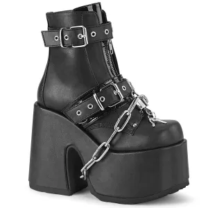 CAMEL-205 Demoniacult Alternative Footwear Women's Ankle Boots