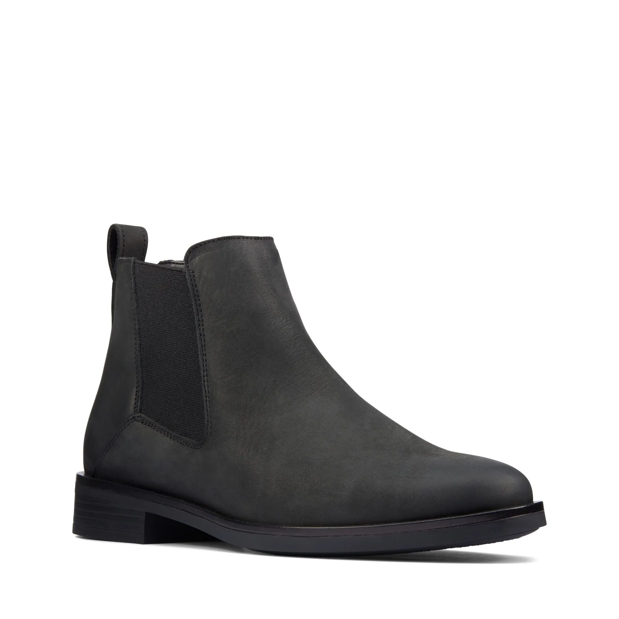 Clarks Women Boots -  Memi Top Black Leather