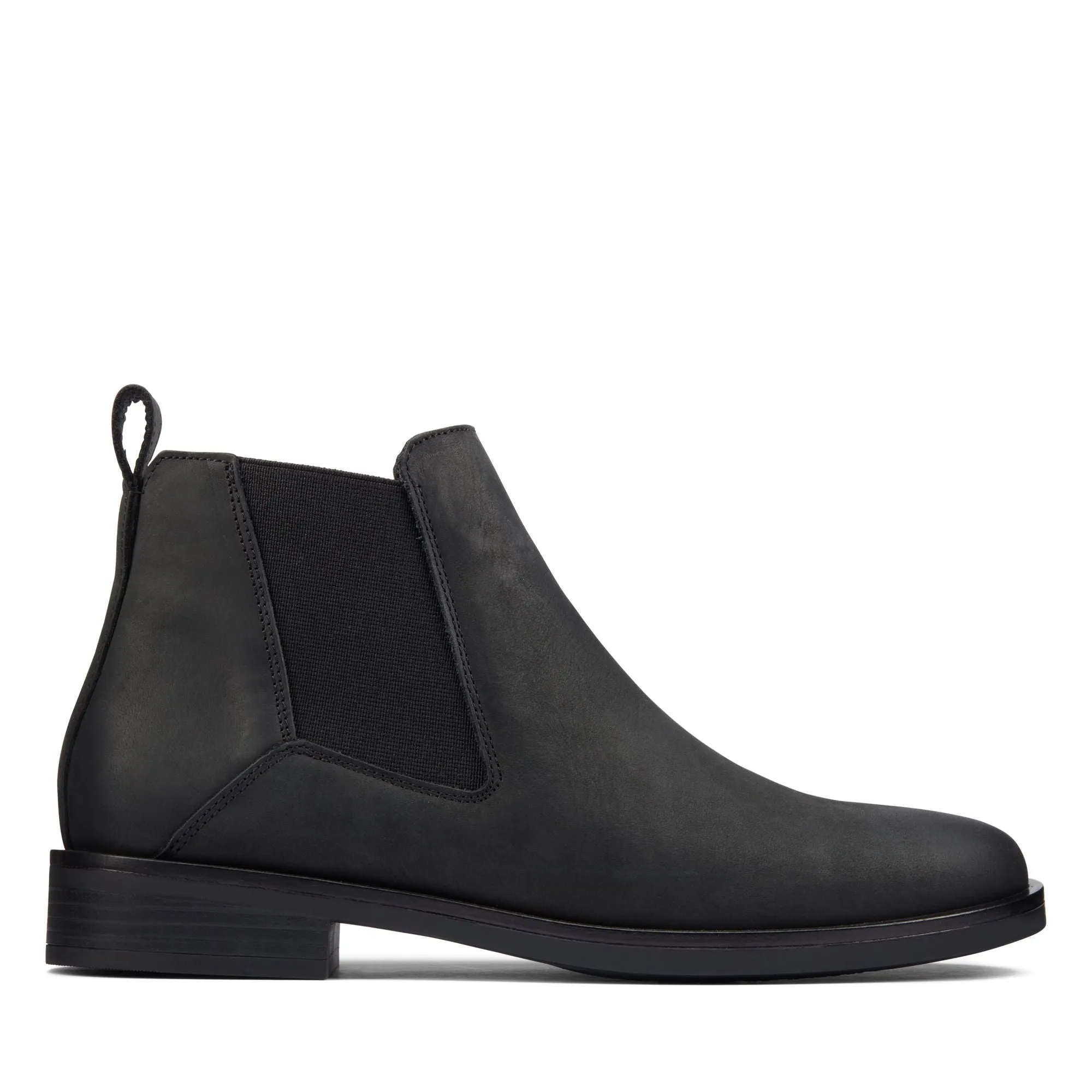 Clarks Women Boots -  Memi Top Black Leather