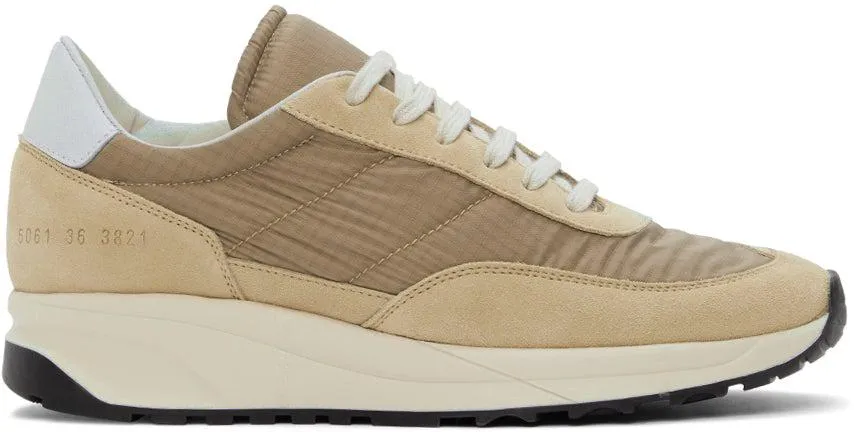 Common Projects Beige Track Classic Sneakers