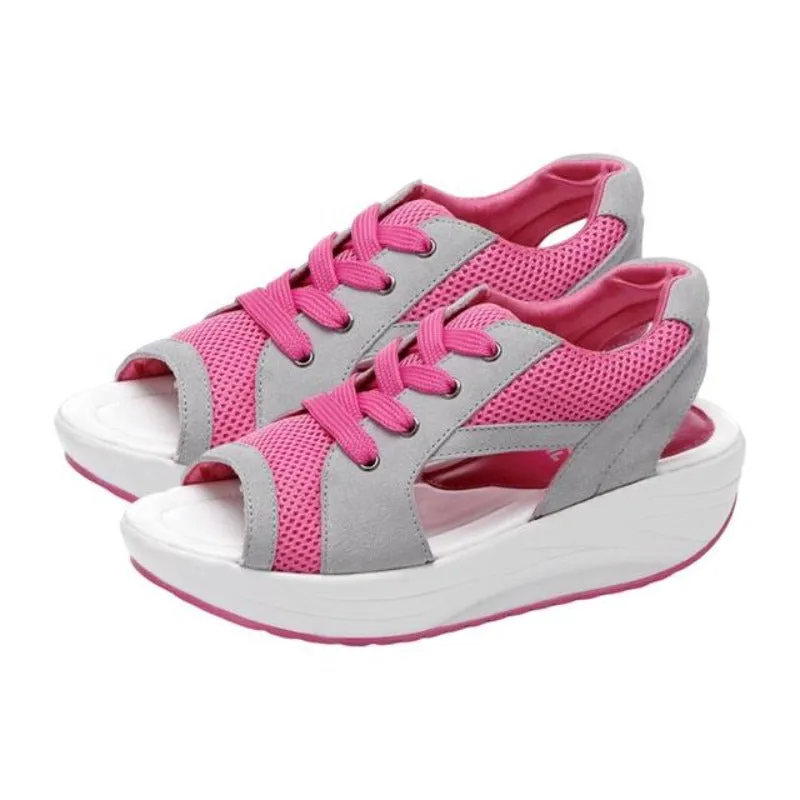 Cuzcare Women Sandal Breathable Comfortable Cushion Soft Lightweight Anti Slip Fashion Sandal