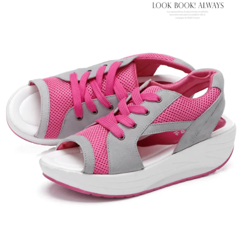 Cuzcare Women Sandal Breathable Comfortable Cushion Soft Lightweight Anti Slip Fashion Sandal