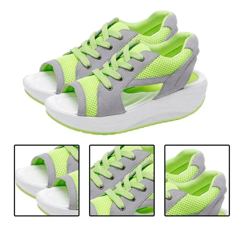 Cuzcare Women Sandal Breathable Comfortable Cushion Soft Lightweight Anti Slip Fashion Sandal