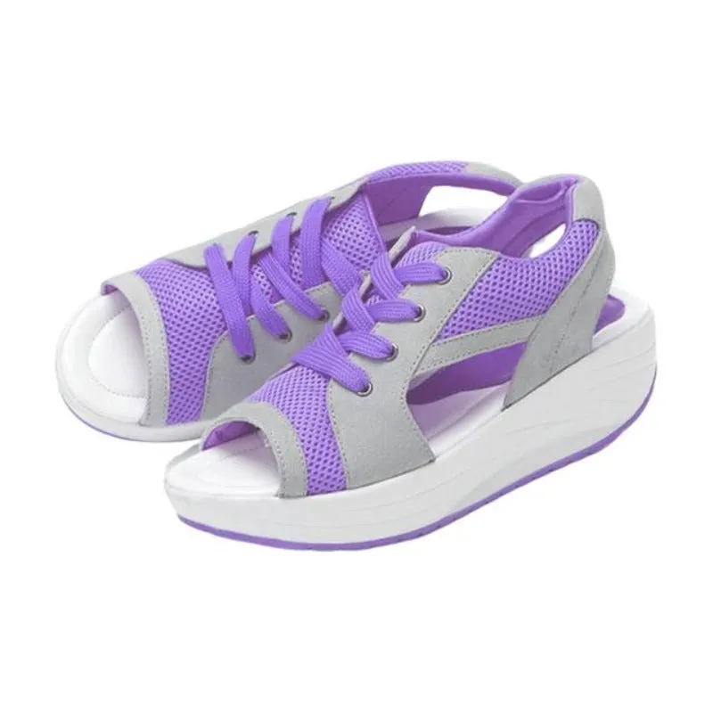 Cuzcare Women Sandal Breathable Comfortable Cushion Soft Lightweight Anti Slip Fashion Sandal