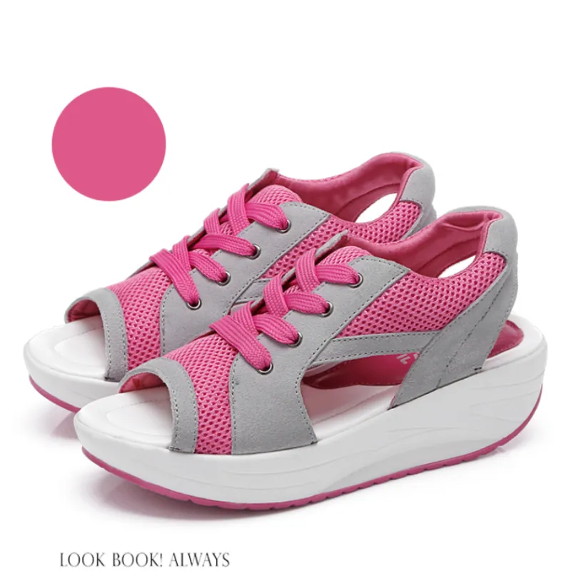 Cuzcare Women Sandal Breathable Comfortable Cushion Soft Lightweight Anti Slip Fashion Sandal
