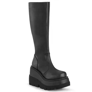 DemoniaCult Shaker 100 Womens Platform Calf Length Boots