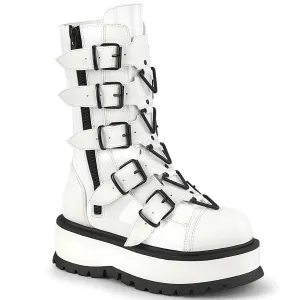 DemoniaCult Slacker 160 Womens Platform Calf Length Boots
