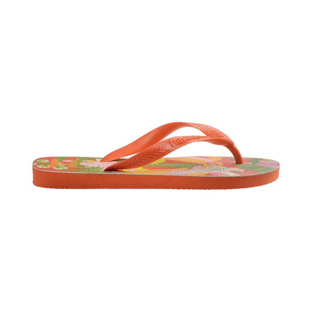 Farm Neon Flor Flip Flops