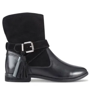 Gioseppo Vermont Black Leather Boots