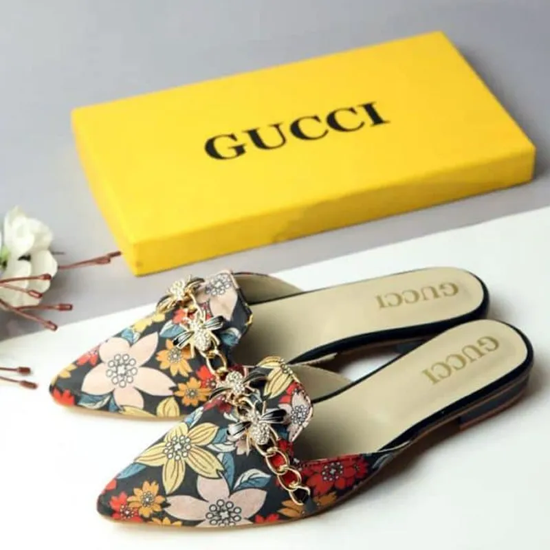 GU Floral Pumps Shoes for Women-#1013 #22