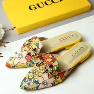 GU Floral Pumps Shoes for Women-#1013 #22