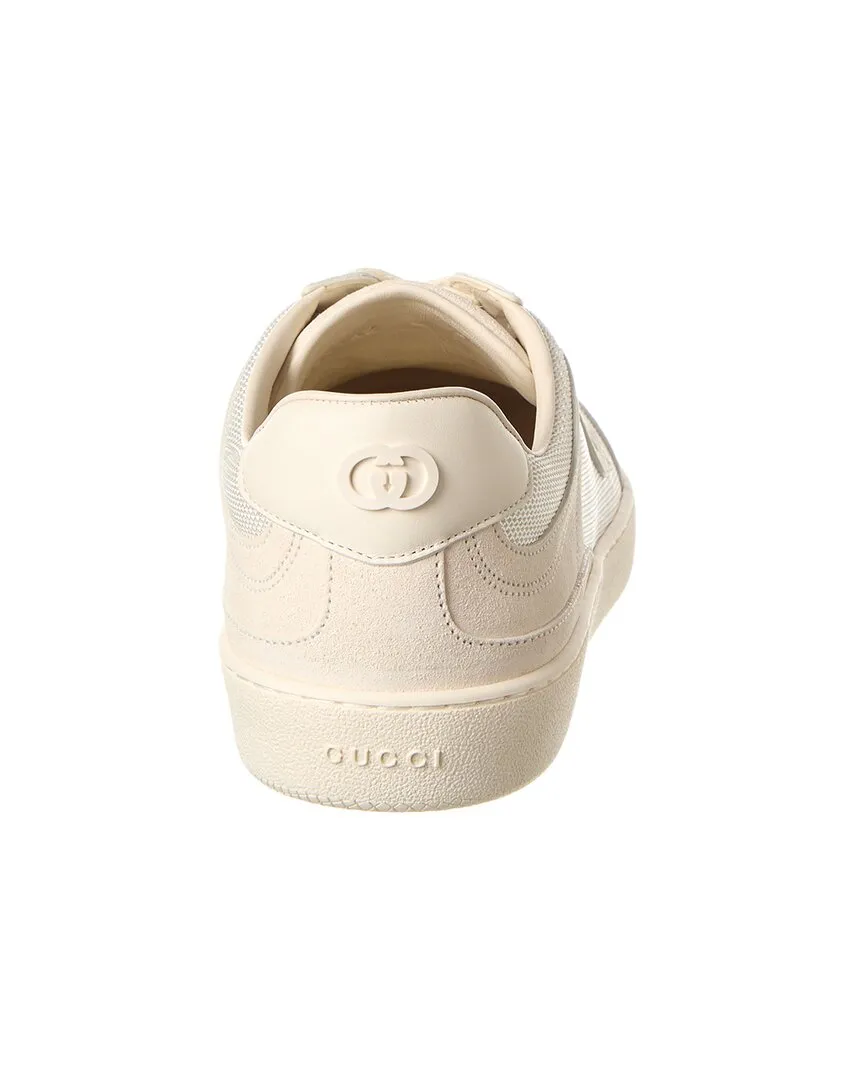 Gucci Mesh & Suede Sneaker