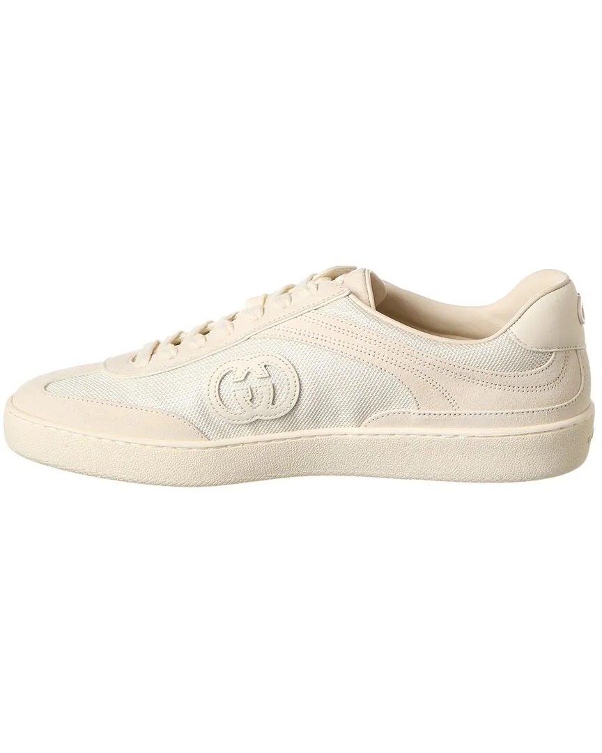 Gucci Mesh & Suede Sneaker