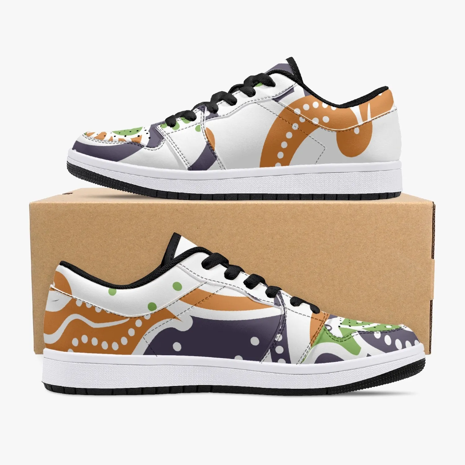Leather Sneakers, Batik Style