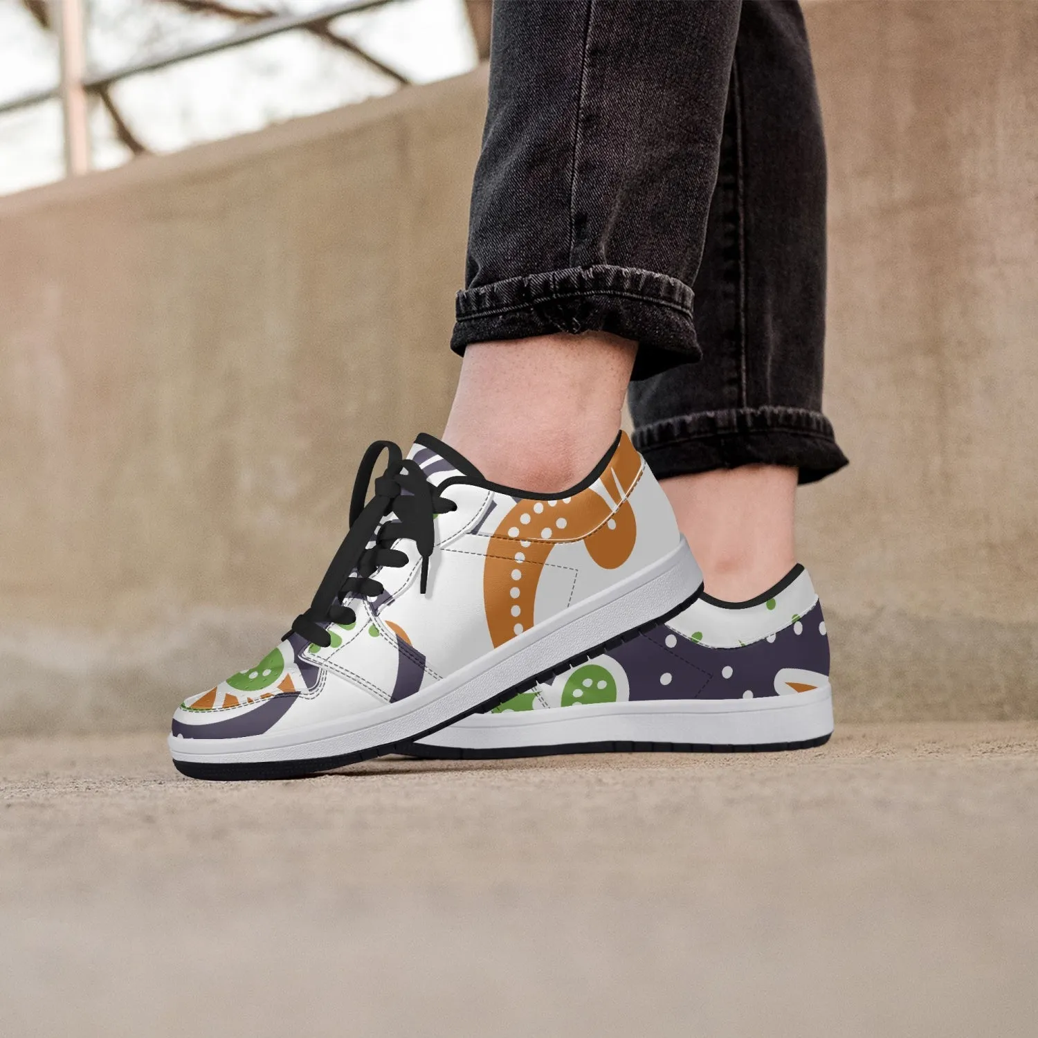 Leather Sneakers, Batik Style