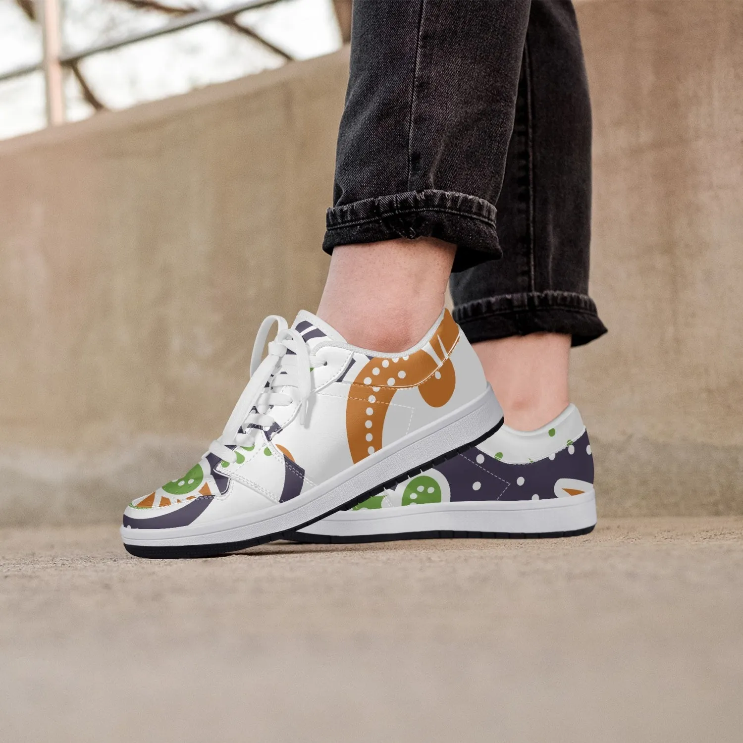 Leather Sneakers, Batik Style