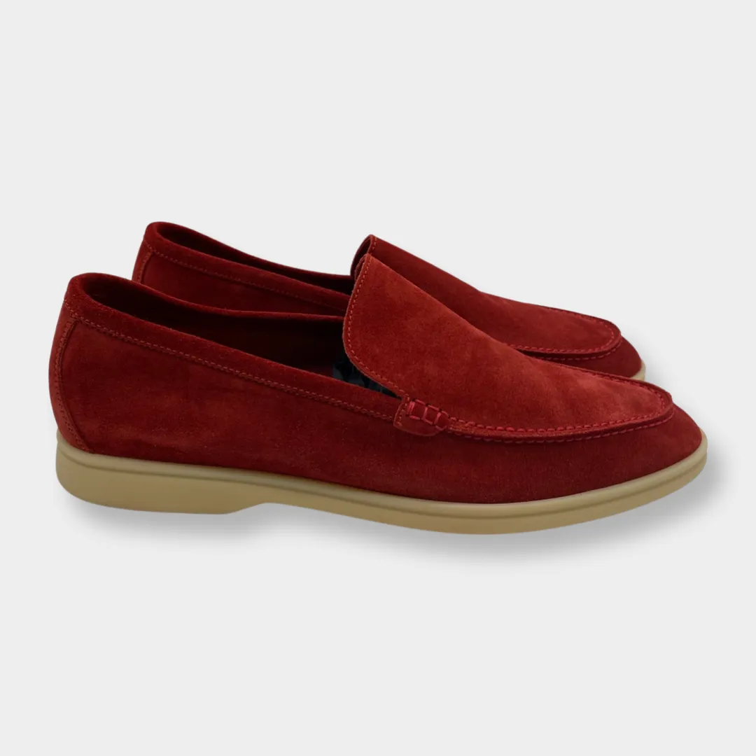 LORO PIANA 'Summer Walk' style suede loafers