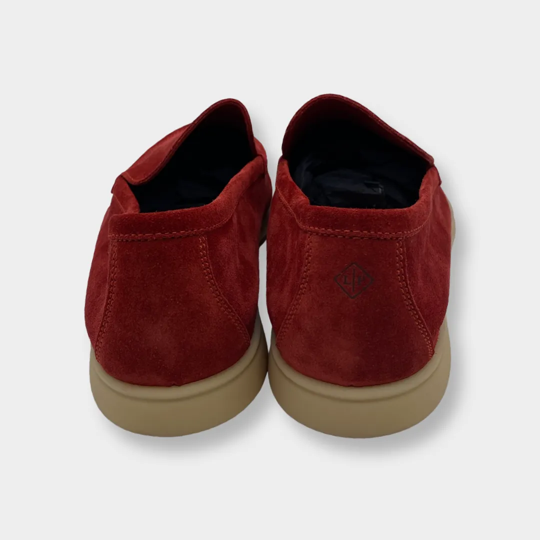 LORO PIANA 'Summer Walk' style suede loafers