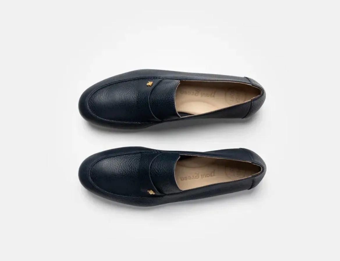 Paul Green navy loafers