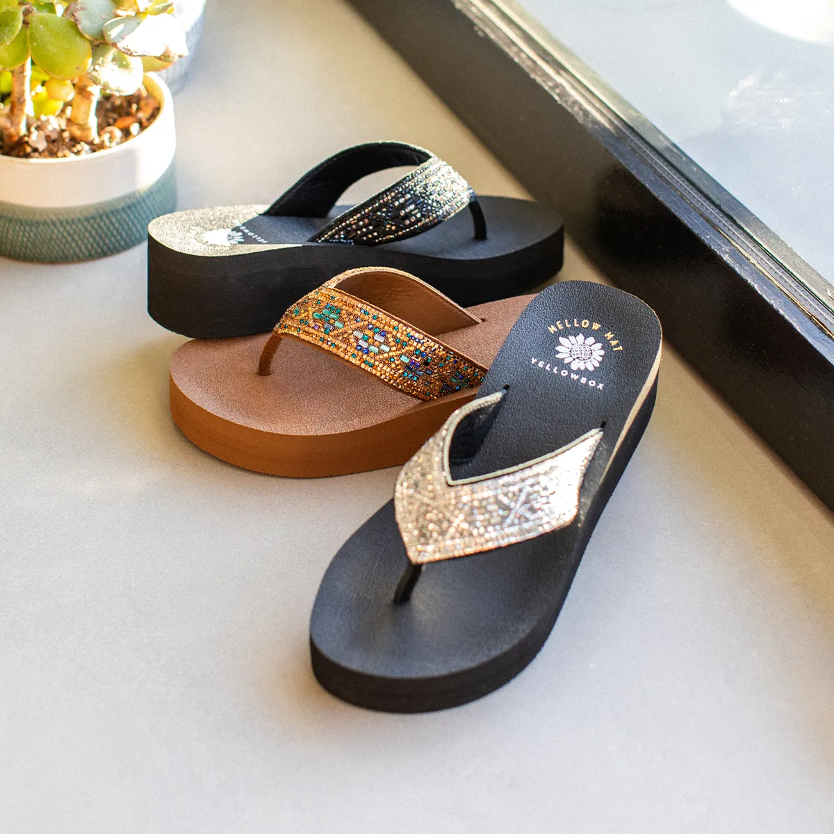 Penny Flatform Sandal