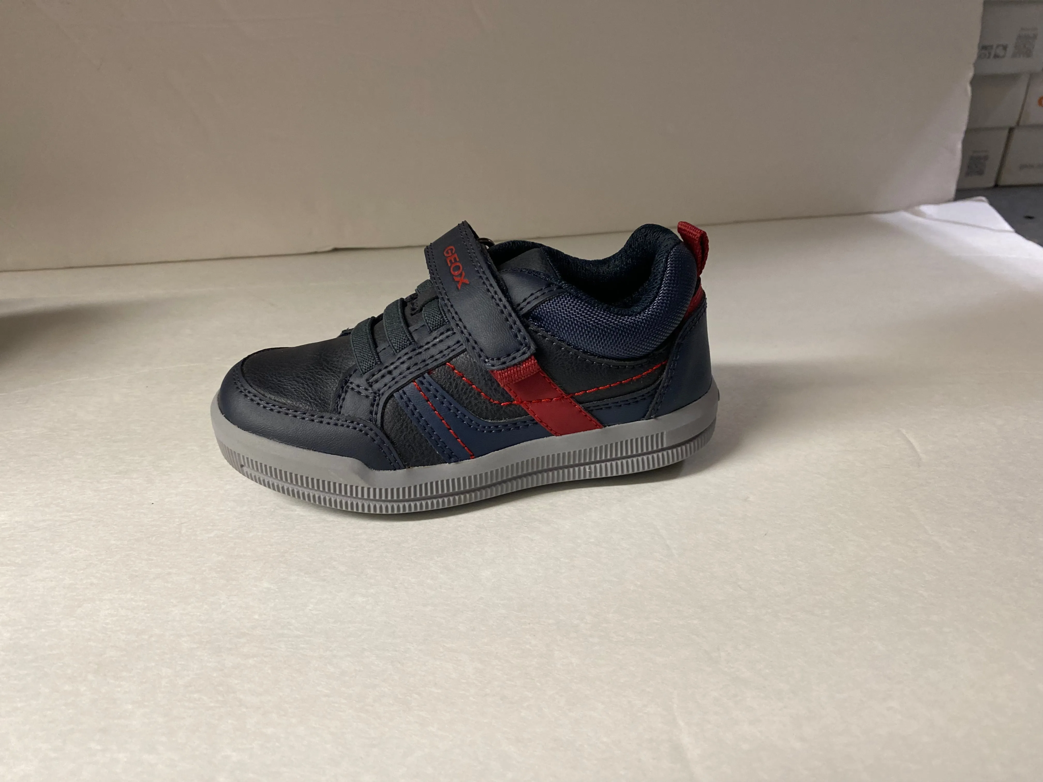 SALE Geox J Arzach Elastic Lace/Velcro Sneaker J164AA