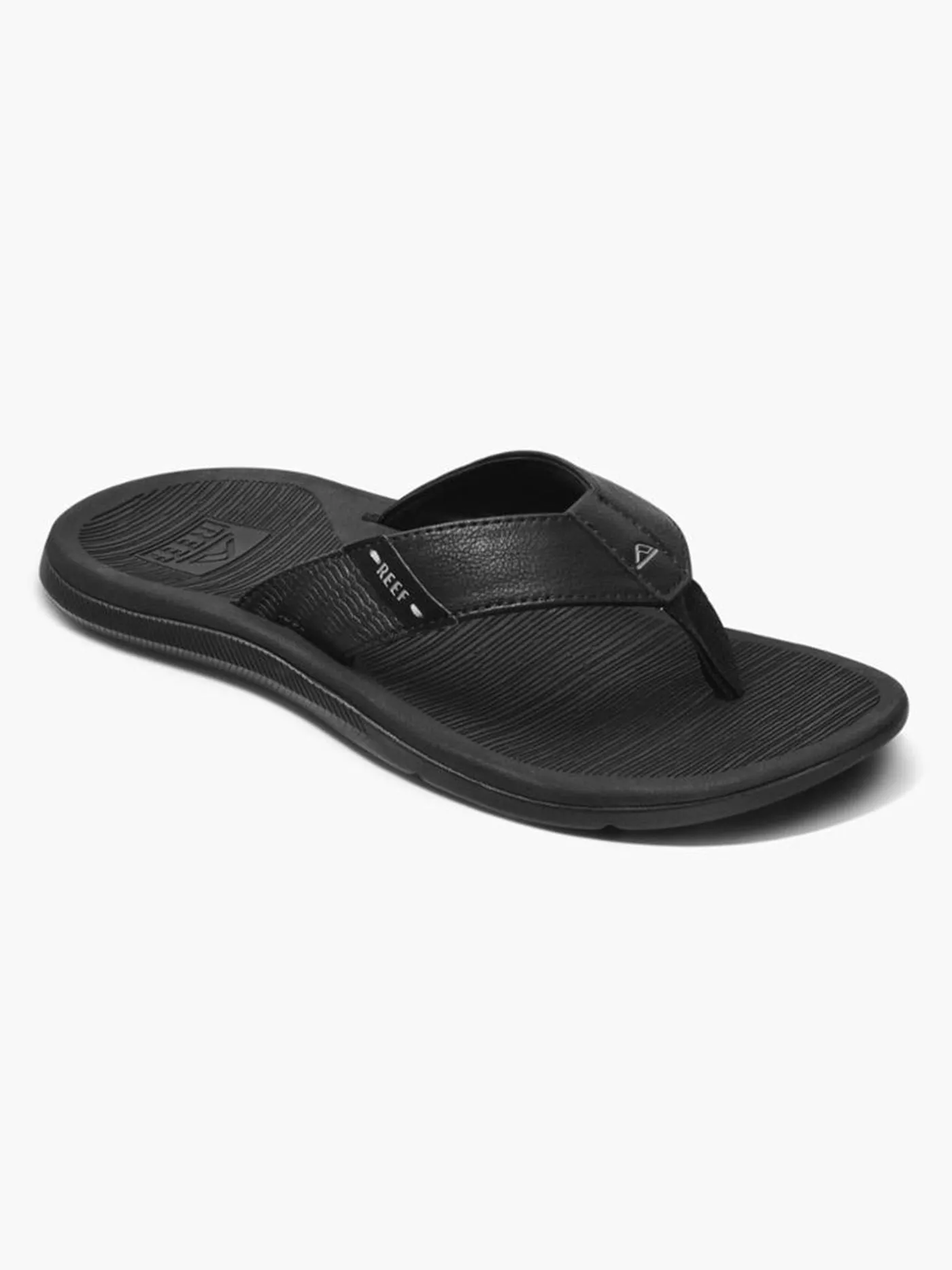 Santa Ana All Black Sandals