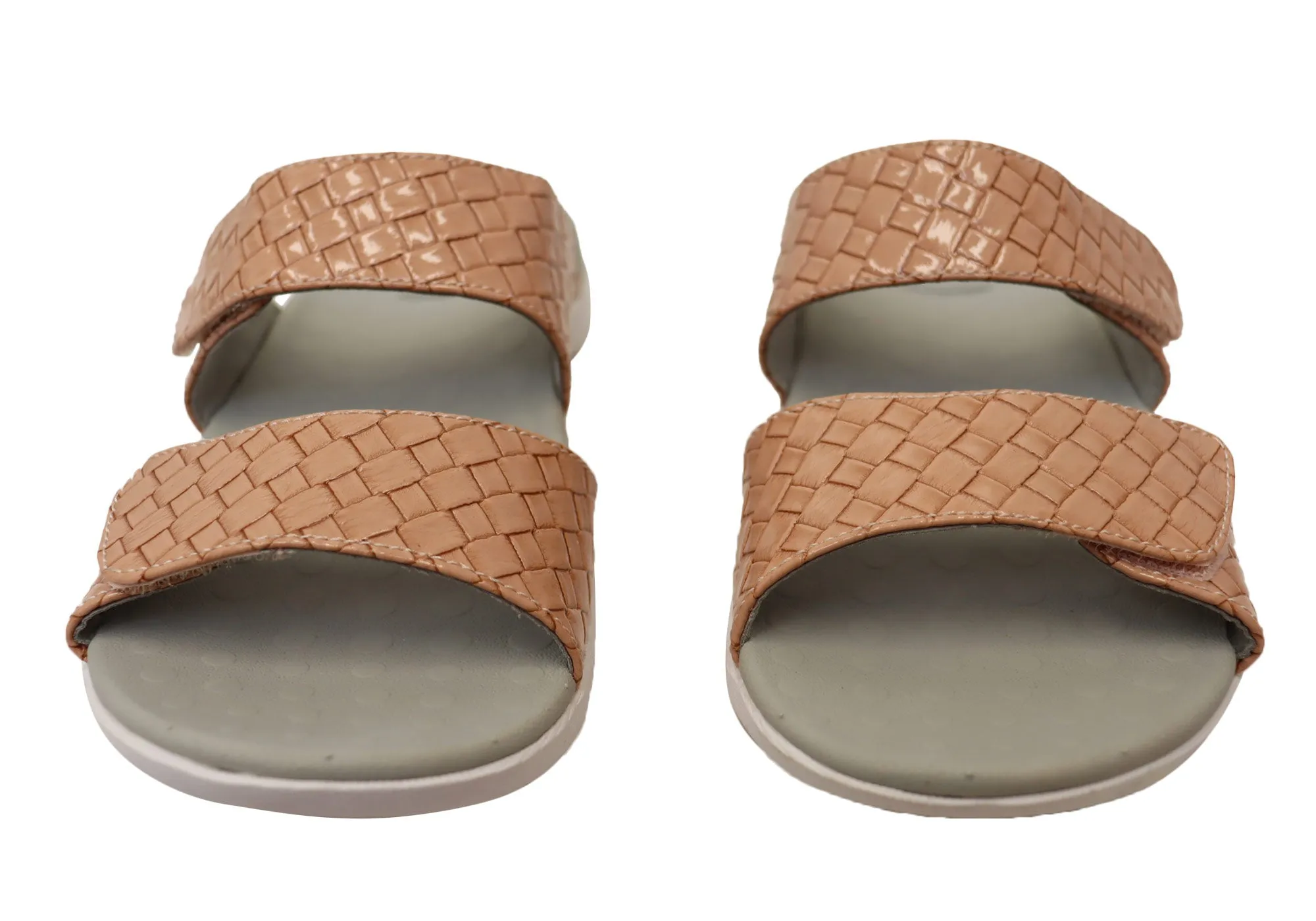 Scholl Orthaheel Skye Womens Comfortable Supportive Slides Sandals