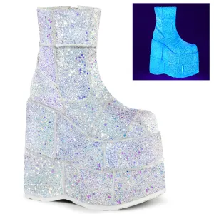 STACK-201G Demoniacult Alternative Footwear Unisex Platform Boots