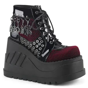 STOMP-18 Demoniacult Alternative Footwear Women's Ankle Boots