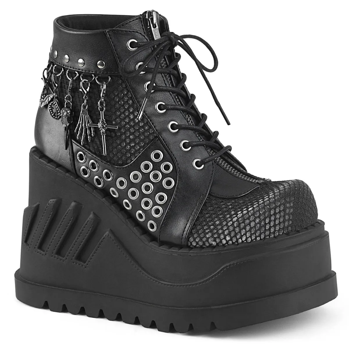 STOMP-18 Demoniacult Alternative Footwear Women's Ankle Boots