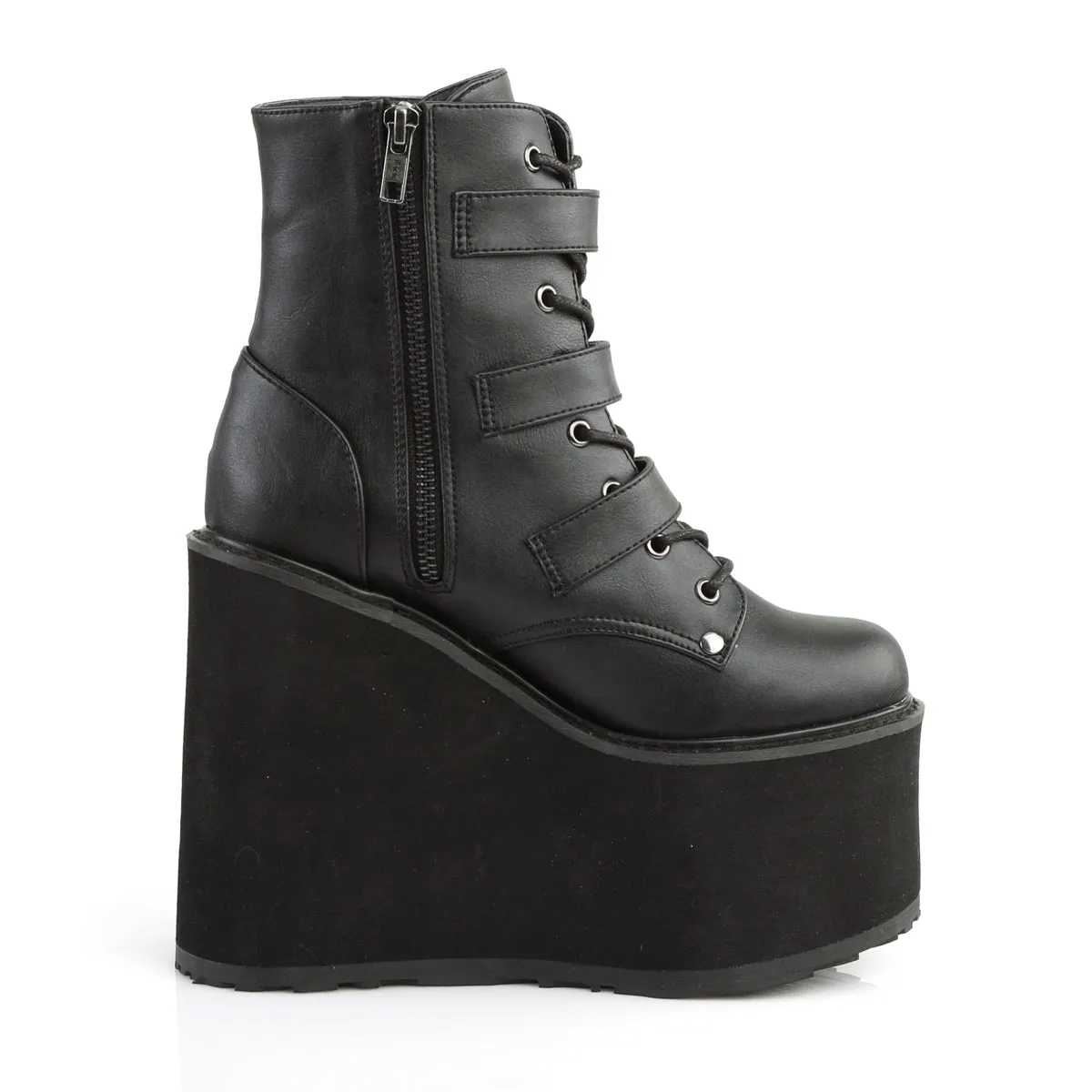 SWING-103 Demoniacult Alternative Footwear Women's Ankle Boots