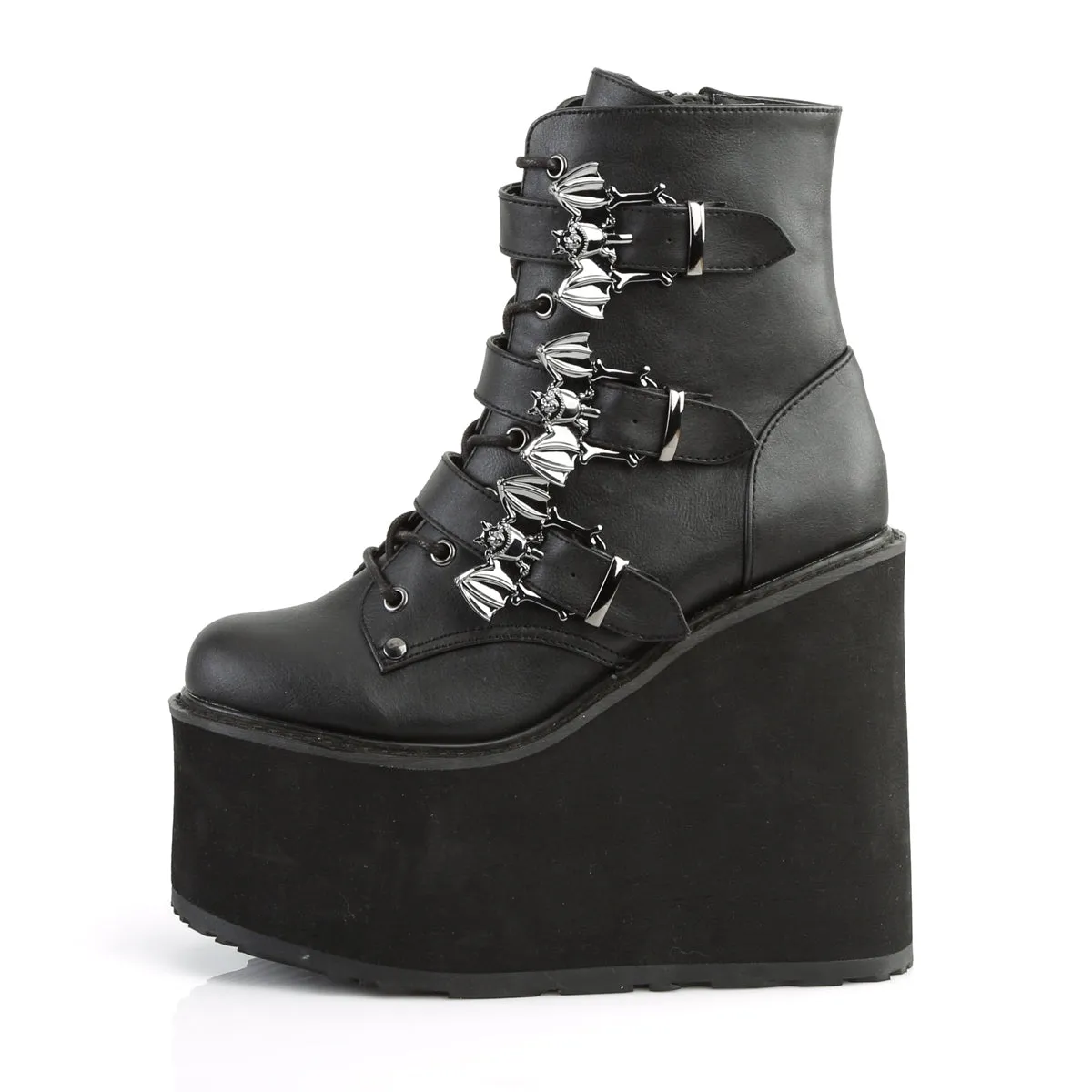 SWING-103 Demoniacult Alternative Footwear Women's Ankle Boots