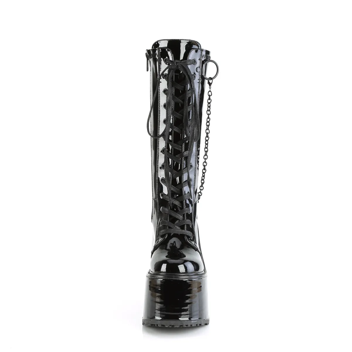 SWING-150 Demoniacult Alternative Footwear Women's Knee High Boots