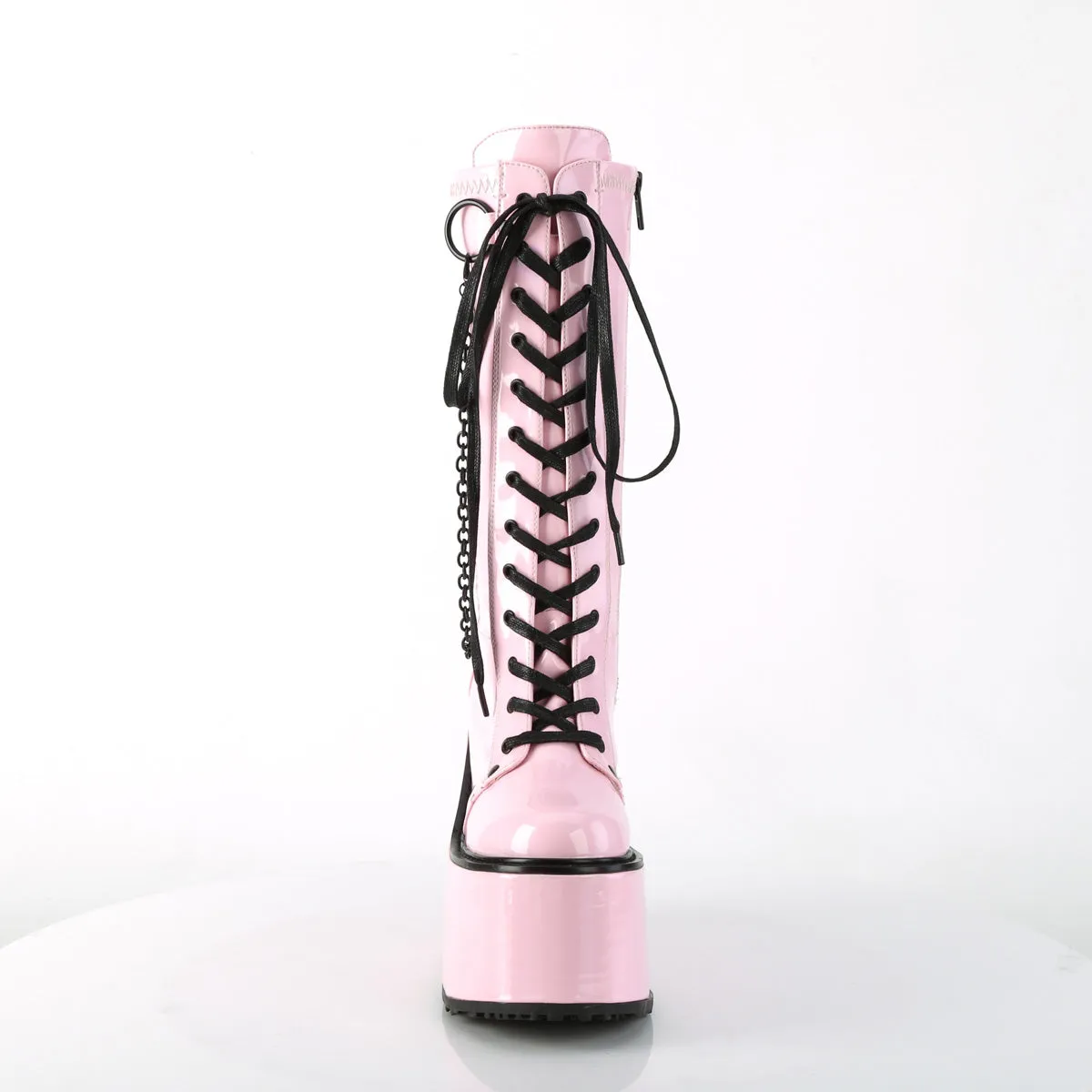 SWING-150 Demoniacult Alternative Footwear Women's Knee High Boots