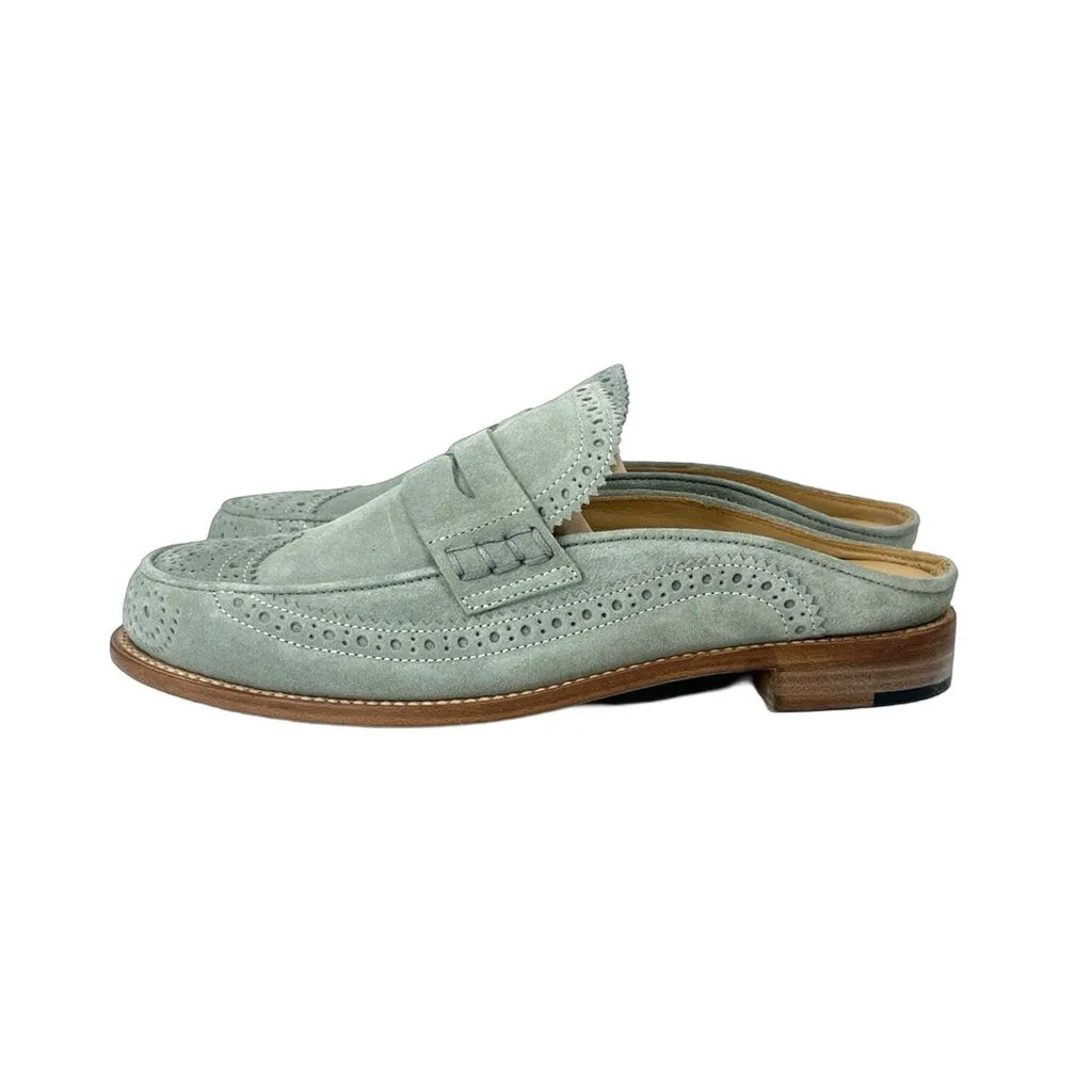 The Office of Angela Scott Suede Loafers - Size 38.5