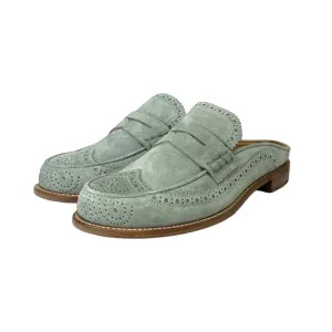 The Office of Angela Scott Suede Loafers - Size 38.5