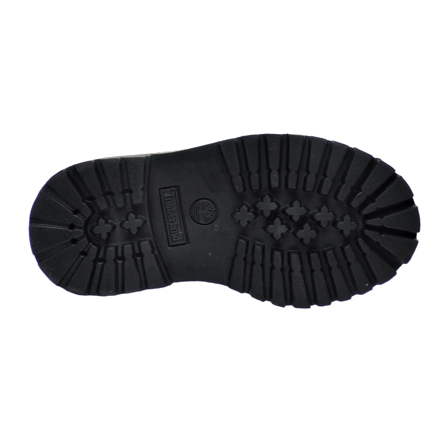 Timberland 6 Inch Premium Waterproof Baby Toddlers Boots Leather Black Textured