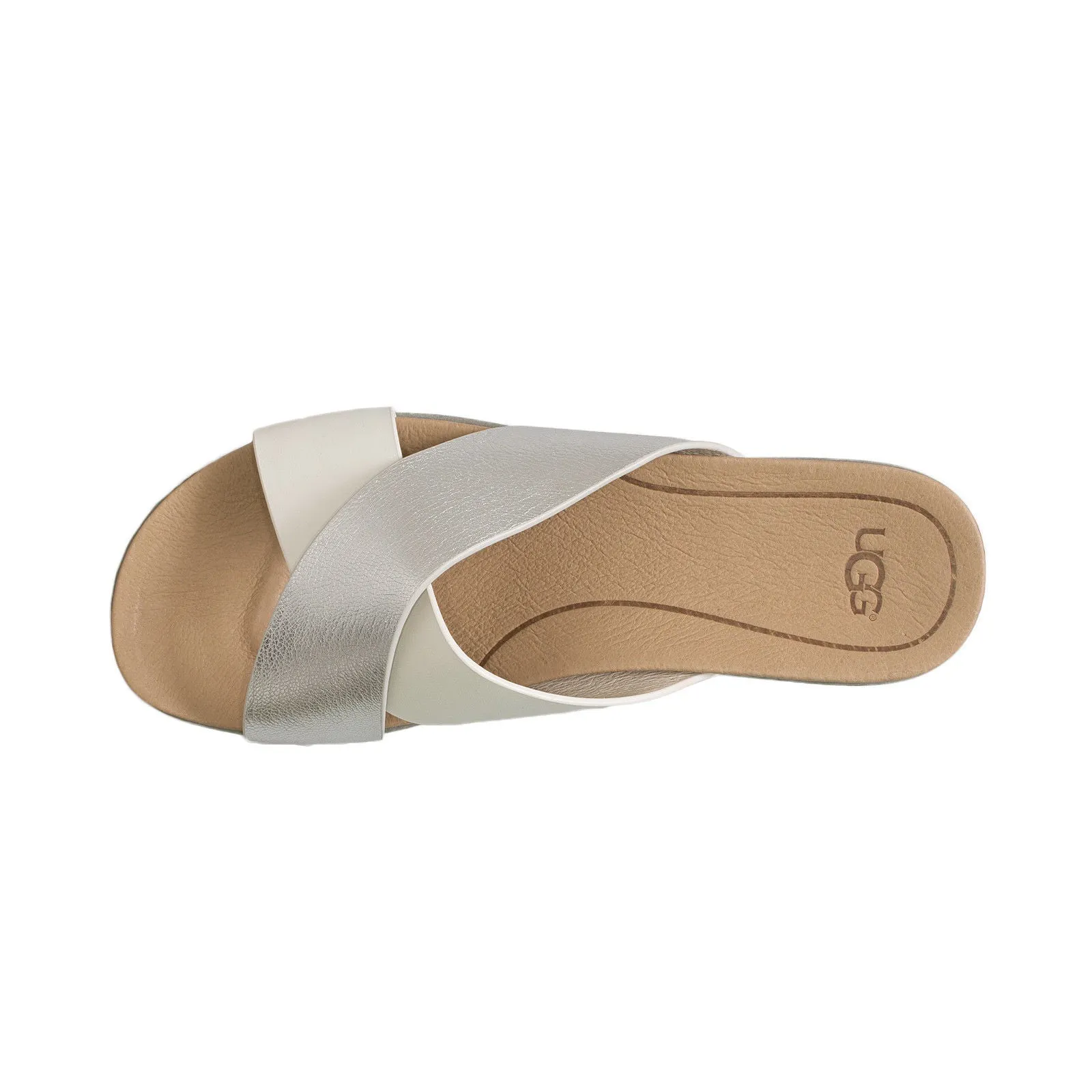 UGG Kari Silver Flip Flops