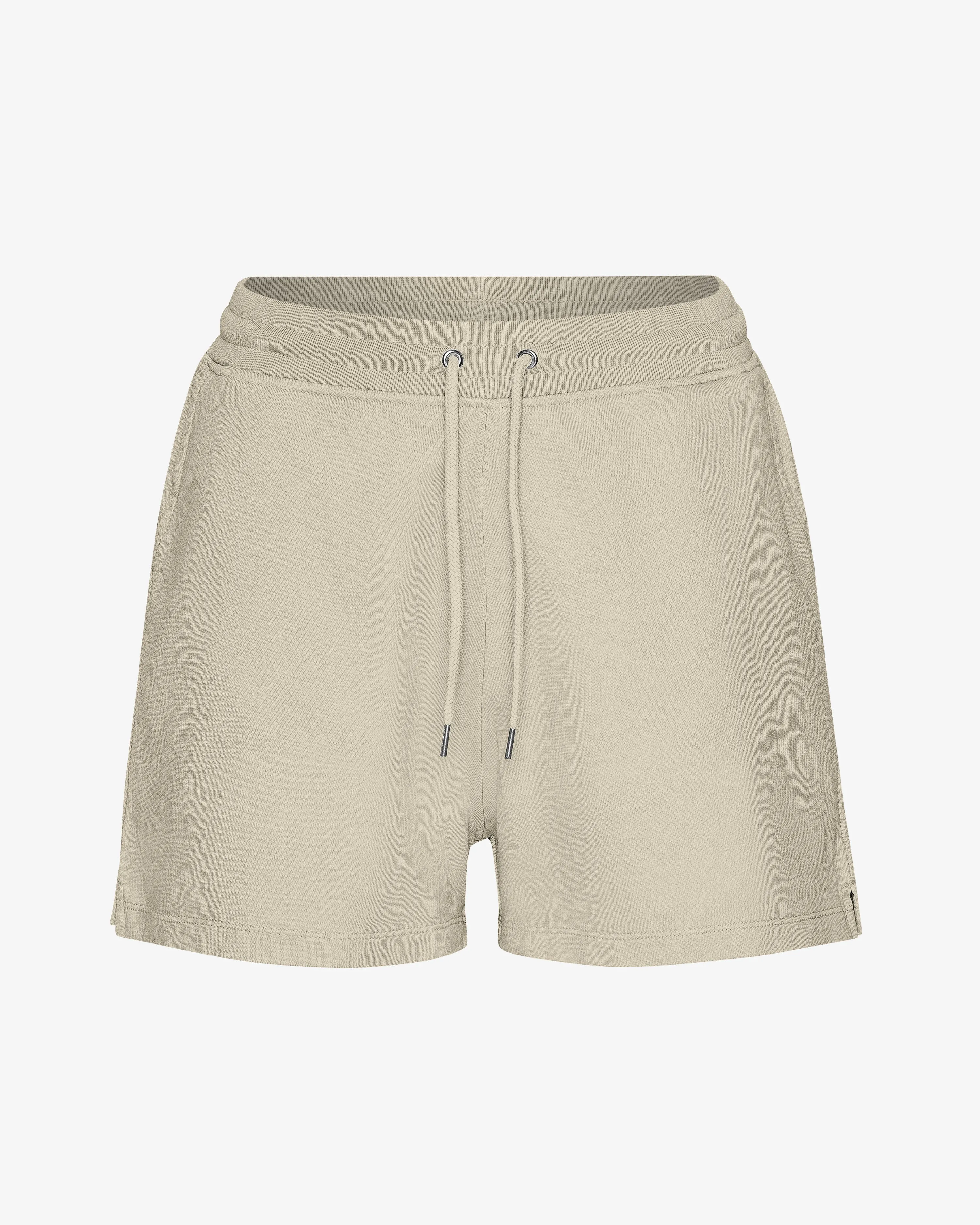 Women Organic Sweatshorts - Oyster Grey