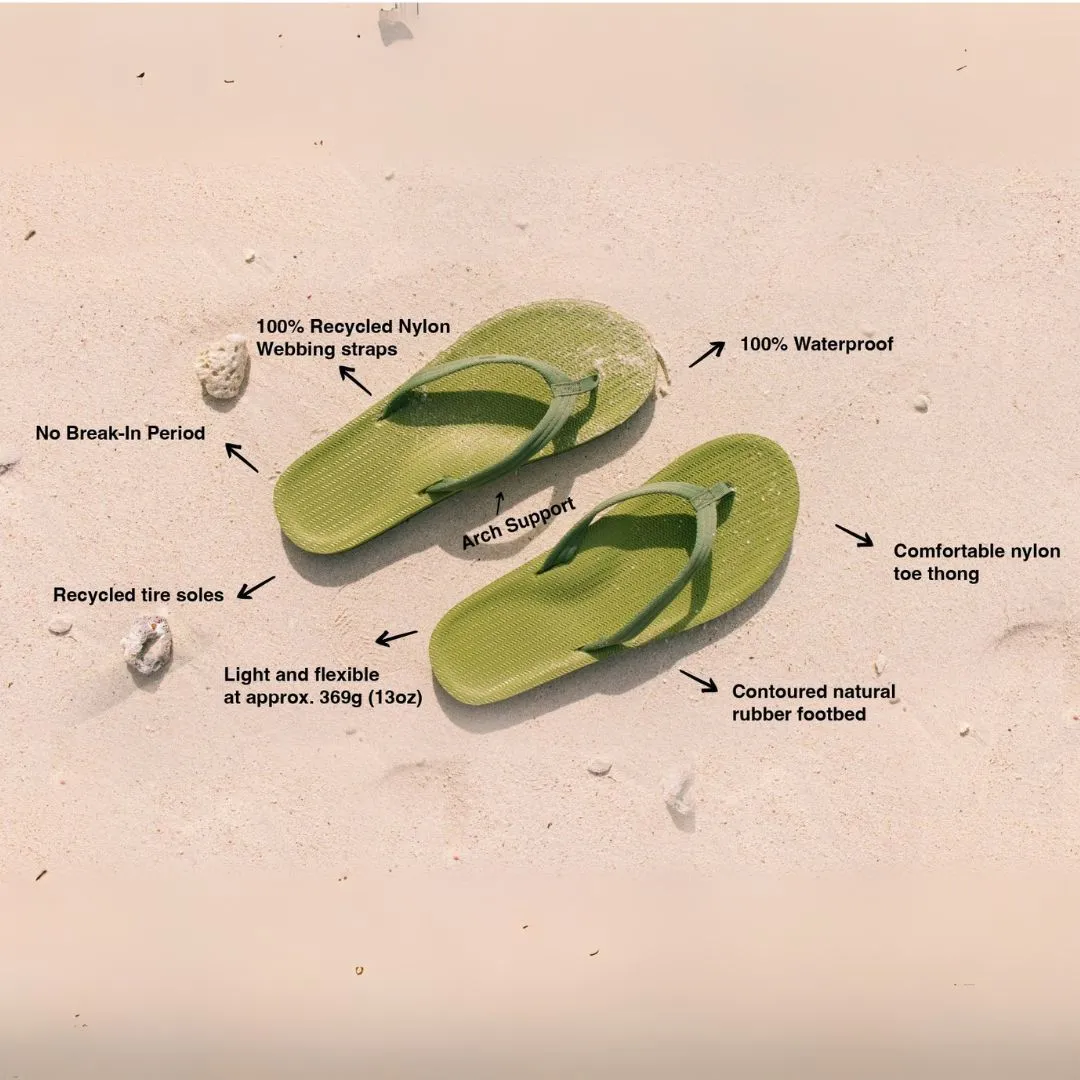 Women’s Flip Flops Easy Living - Rust